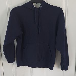 Mens medium navy blue hoodie